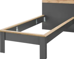 OTTO home Einzelbett »WESTMINSTER Bett im Landhausstil, Doppelbett, Bettgestell« in verschiedenen Farben verfügbar, Liegefläche 90/140/180x200 cm