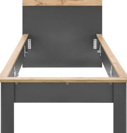 OTTO home Einzelbett »WESTMINSTER Bett im Landhausstil, Doppelbett, Bettgestell« in verschiedenen Farben verfügbar, Liegefläche 90/140/180x200 cm