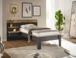 OTTO home Einzelbett »WESTMINSTER Bett im Landhausstil, Doppelbett, Bettgestell« in verschiedenen Farben verfügbar, Liegefläche 90/140/180x200 cm