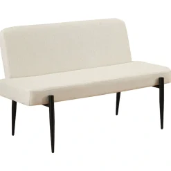 OTTO home Essbank »Frida« Federkern, pflegeleichtem Velours oder Webstoff Bezug, Breite 160 cm