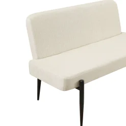 OTTO home Essbank »Frida« Federkern, pflegeleichtem Velours oder Webstoff Bezug, Breite 160 cm