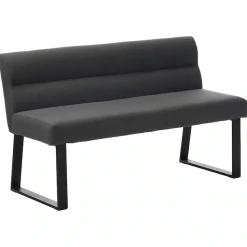 OTTO home Essbank »Ivanna« schwarze Metallbeine, pflegeleichtem Webstoff Bezug, Breite 140 cm