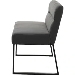 OTTO home Essbank »Ivanna« schwarze Metallbeine, pflegeleichtem Webstoff Bezug, Breite 140 cm