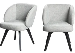 OTTO home Essgruppe »Aretha Esstischbank, Sitzgruppe, Küchenbank, Polsterbank« Set, 4er, 4 Stk. tlg. Esszimmer Sitzgruppe, Tisch, Stühle und Bank gepolstert, Nosagfederung