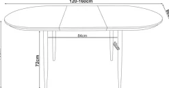 OTTO home Essgruppe »Belleville Tischgruppe Stühle Ausziehtisch« Set, 5 Stk. tlg. Tisch mit Einlegeplatte