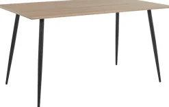 OTTO home Essgruppe »Dino + Lima« 5 Stk. tlg. Set, 5-tlg, Tisch in Eiche Optik und 4 Esszimmerstühlen