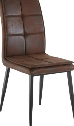 OTTO home Essgruppe »Dino + Lima« 5 Stk. tlg. Set, 5-tlg, Tisch in Eiche Optik und 4 Esszimmerstühlen