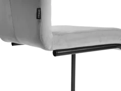 OTTO home Essgruppe »Elbach« Set, 5 Stk. tlg. ausziehbar 120-160 cm, Hochglanz, Tischgruppe Freischwinger