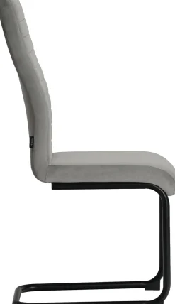 OTTO home Essgruppe »Elbach« Set, 5 Stk. tlg. ausziehbar 120-160 cm, Hochglanz, Tischgruppe Freischwinger