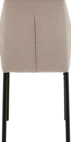 OTTO home Essgruppe »Genf Tischgruppe, Esstisch plus 4 Stühle« Set, Otto's DAUERTIEFPREIS, 5 Stk. tlg. Küchentisch, 4 Stühle, moderne Tischplatte in eiche/schwarz