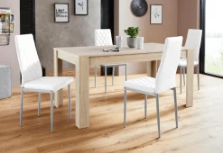 OTTO home Essgruppe »Lynn160/Brooke« Tisch mit 4 Stühlen