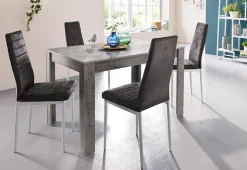 OTTO home Essgruppe »mit Tisch und 4 Stühlen« Set, 5 tlg. Tischbreite 120 cm Esszimmer Set, Tischgruppe