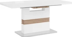 OTTO home Essgruppe »Perez/Lola« Set, 5 Stk. tlg. mit 4 Stühlen, Tisch ausziehbar, Breite 160-200 cm