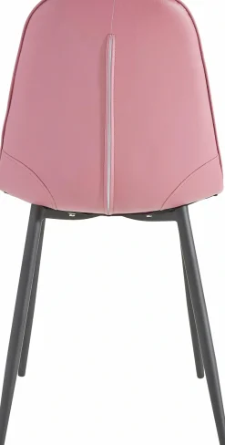 OTTO home Essgruppe Set, 5 Stk. tlg. Esstisch, Breite 120 cm und 4 Esszimmerstühle, Bezug in Kunstleder