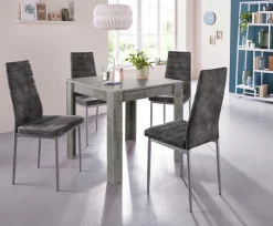 OTTO home Essgruppe Set, 5 Stk. tlg. Tischgruppe für kleine Räume