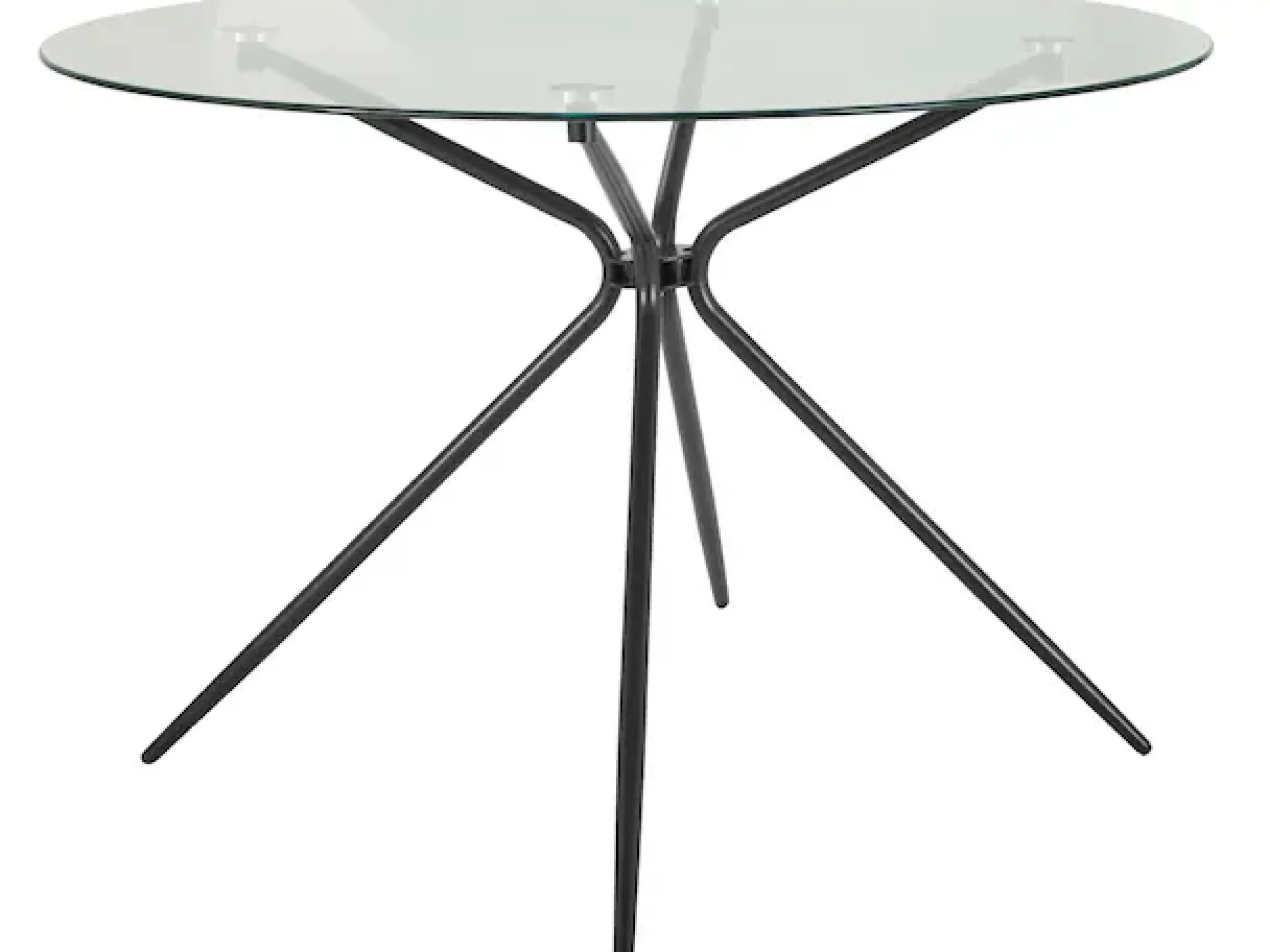 OTTO home Essgruppe »Silvi-Mandy« Set 110 cm,Set: Glastisch 110x110 cm mit 4 Stühlen
