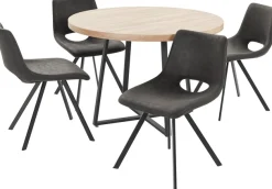 OTTO home Essgruppe 5 Stk. tlg. mit 4 Stühle