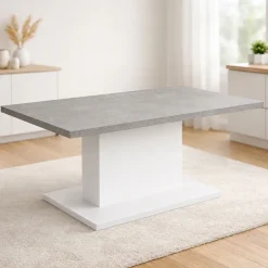 OTTO home Esstisch »Atina Säulentisch, Küchentisch, Speisetisch, Dekortisch« Moderner Esstisch für 4-6 Personen, erhältlich in Trend-Dekoren