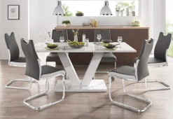 OTTO home Esstisch »ausziehbar Andy« Tisch, Esstisch,,mit Auszugsfunktion,2 Breiten (140-180 cm oder 180-220 cm)
