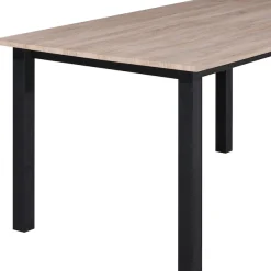 OTTO home Esstisch »Babetta« schwarzes pulverbeschichtetes Metallgestell, verschiedene Breiten