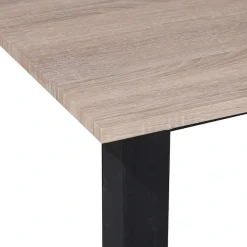 OTTO home Esstisch »Babetta« schwarzes pulverbeschichtetes Metallgestell, verschiedene Breiten