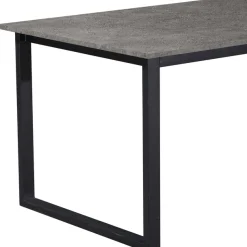 OTTO home Esstisch »Barcell« schwarzes Metallgestell, Plattenvarianten wählbar, sowie Größen