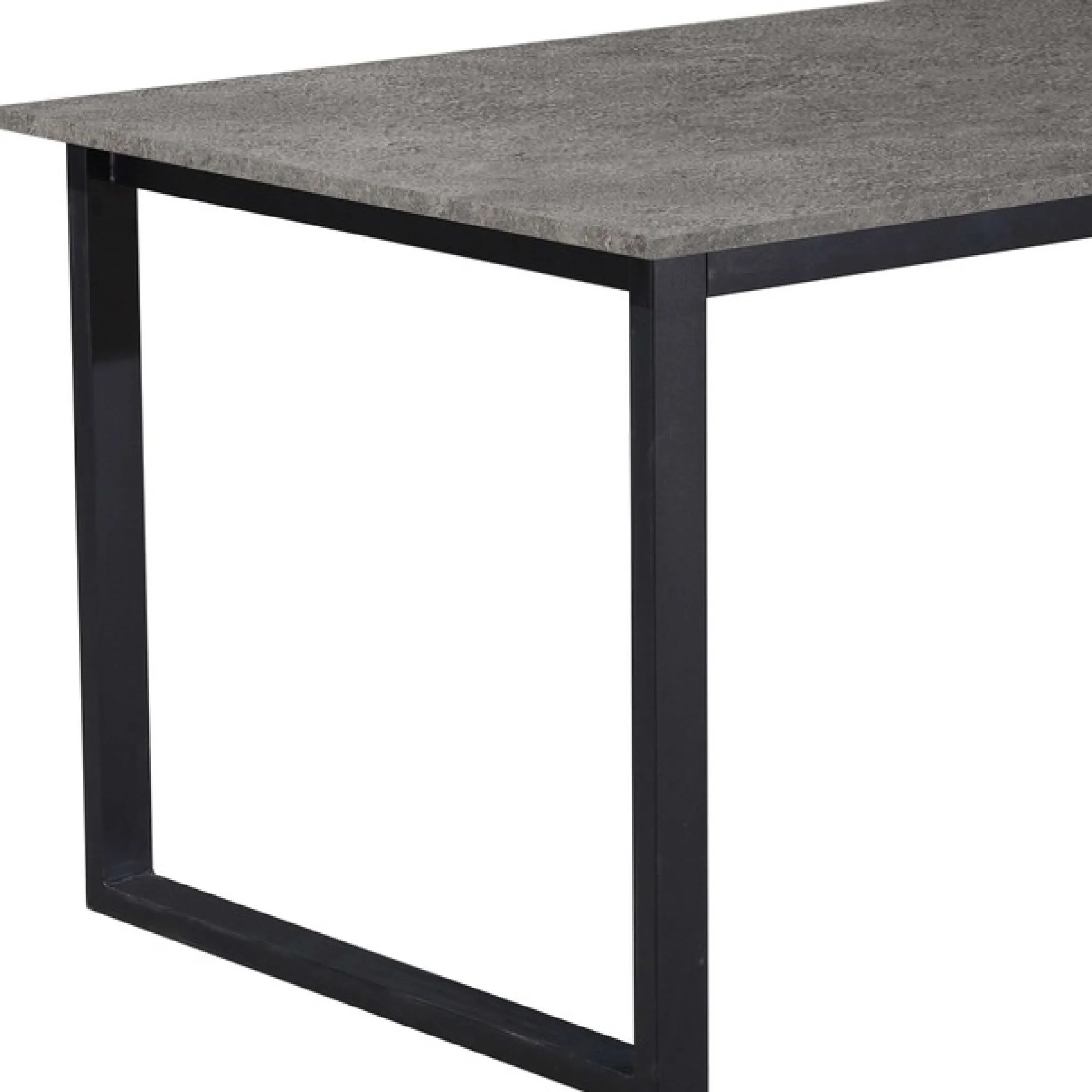 OTTO home Esstisch »Barcell« schwarzes Metallgestell, Plattenvarianten wählbar, sowie Größen