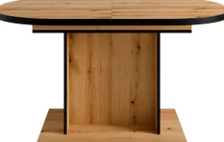 OTTO home Esstisch »Basel, Esstisch ausziehbar, in 2 Farben erhältlich« pflegeleichter Tisch, 140cm auf 180cm ausziehbar, verschiedene Farben