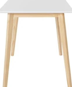 OTTO home Esstisch »Cody« mit Beinen aus Massivholz eckige MDF-Tischplatte, in 2 Farbvarianten