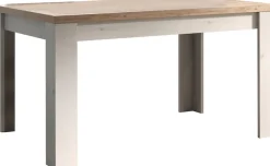 OTTO home Esstisch »Country 137 x 90 cm, Küchentisch, Esszimmertisch,« zweifarbig, rechteckig, Esstisch ausziehbar, erweiterbar auf 185 cm