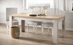OTTO home Esstisch »Country 180 x 90 cm, Küchentisch, Esszimmertisch,« zweifarbig, rechteckig, Tischplattenstärke 38 mm