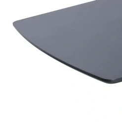 OTTO home Esstisch »Dakona« Tischplatte mit Holzstruktur, schwarze Metallbeine, Höhe 76 cm