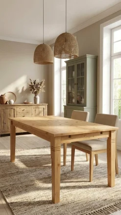 OTTO home Esstisch »Danuta, Tisch, Speisetisch« wahlweise mit Schublade, aus massiver Kiefer, FSC®-zertifiziert