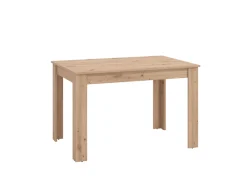 OTTO home Esstisch »Hamar Esszimmertisch 120x80, Weiß oder Eiche Holz Küchentisch« Verlängerbar durch Einlegeplatte,max. Breite 160 cm