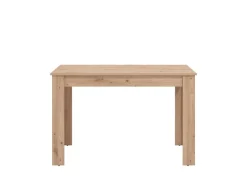 OTTO home Esstisch »Hamar Esszimmertisch 120x80, Weiß oder Eiche Holz Küchentisch« Verlängerbar durch Einlegeplatte,max. Breite 160 cm