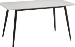 OTTO home Esstisch »Juniper« 1 Stk. tlg. Tisch 140x80cm in Sinterstein-Keramikoptik für bis zu 6 Personen
