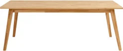 OTTO home Esstisch »Lake« Eiche massiv, Breite 150 cm, erweiterbar mit Ansteckplatten