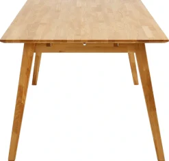 OTTO home Esstisch »Lake« Eiche massiv, Breite 150 cm, erweiterbar mit Ansteckplatten