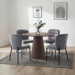 OTTO home Esstisch »Mincio« Runder Esstisch, Holzoptik, Durchmesser 100 cm