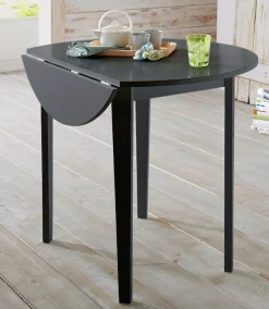 OTTO home Esstisch mit abklappbaren Seitenteilen, in zwei Farbvarianten, Höhe 77 cm
