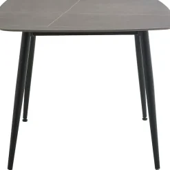OTTO home Esstisch »Nora« 1 Stk. tlg. organisch-quadratischer Tisch 90x90cm in Sinterstein-Keramikoptik