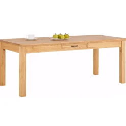 OTTO home Esstisch »Selma« mit Schublade, aus massivem Kiefernholz, Breite 140 oder 180 cm