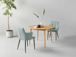 OTTO home Esstisch »Toarp« Massivholz Eiche Esszimmertisch im Scandi Look, FSC zertifiziert