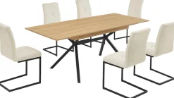 OTTO home Esstisch »Vendy« ausziehbarer Tisch mit pflegeleichter Oberfläche, 160-210 cm