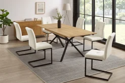 OTTO home Esstisch »Vendy« ausziehbarer Tisch mit pflegeleichter Oberfläche, 160-210 cm