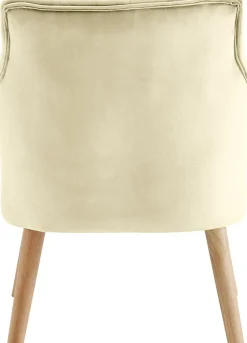 OTTO home Esszimmersessel »Emery« 2er Set, aus schönem weichen Samtvelours Bezug, Sitzhöhe 42 cm