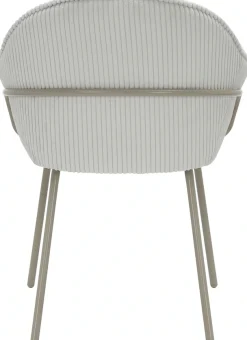 OTTO home Esszimmerstuhl »Aliy« () 1 Stk.pflegeleichter Cord Bezug, edles pulverbeschichtetes Metallgestell