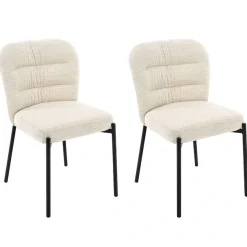 OTTO home Esszimmerstuhl »Aniene« () 2 Stk.Gepolsterte Rückenlehne und Sitzfläche, Sitzhöhe 49 cm