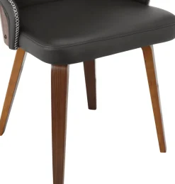 OTTO home Esszimmerstuhl »Bojan« () 2 Stk.pflegeleichtes Kunstleder, Sitz- und Rücken gepolstert, Sitzhöhe 47 cm