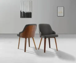 OTTO home Esszimmerstuhl »Bojan« () 2 Stk.pflegeleichtes Kunstleder, Sitz- und Rücken gepolstert, Sitzhöhe 47 cm